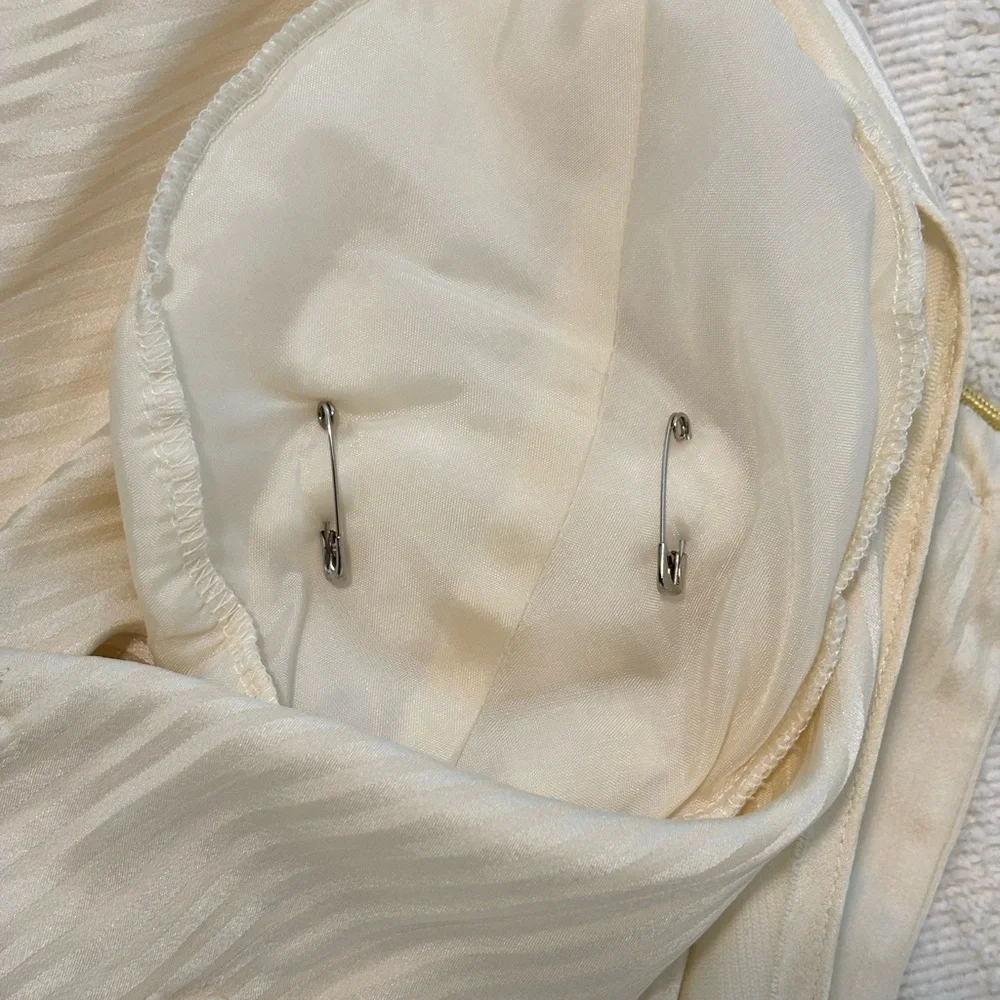 100% SILK 80s VINTAGE DIOR CHEMISE BUTTON-UP SHIRT - Picture 8 of 9